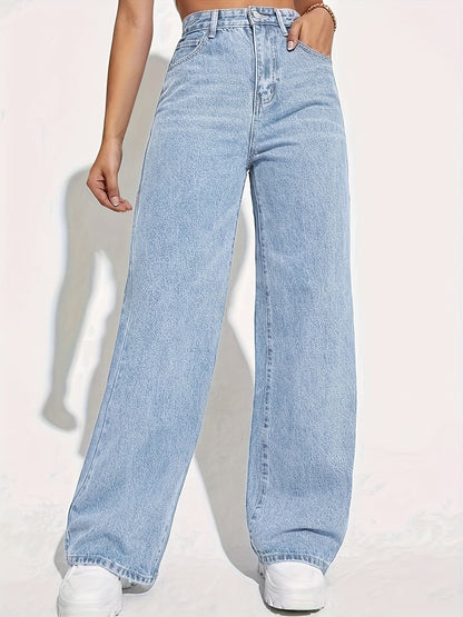 Slim fit damesbroek met rechte pijp – Elise