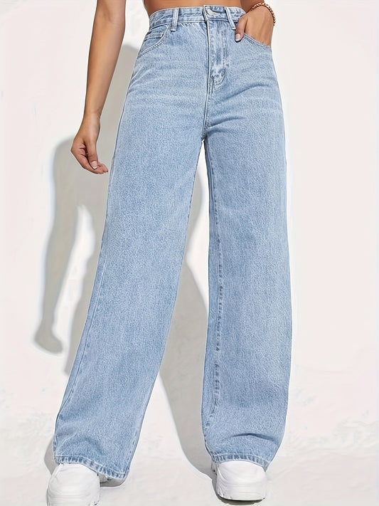 Slim fit damesbroek met rechte pijp – Elise