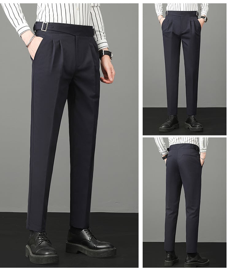 Stijlvolle en comfortabele zakelijke broek voor heren - Cas