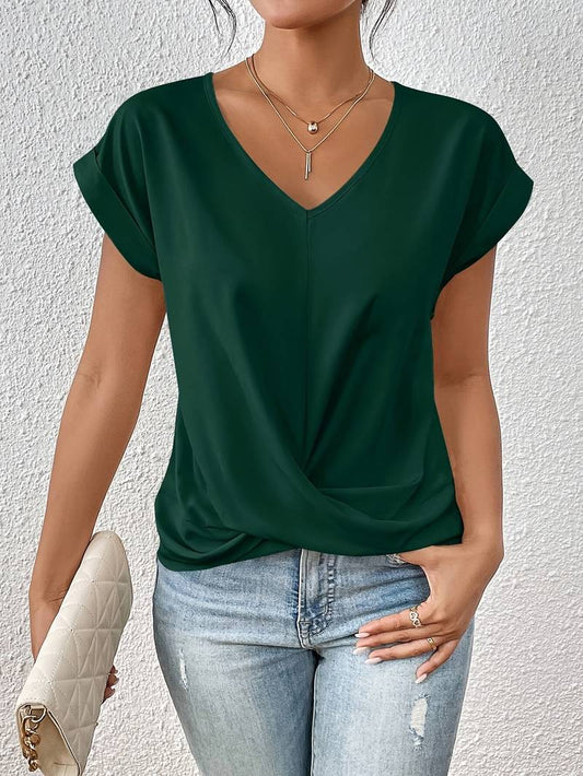 T-Shirt Dames Zomer Casual Kort Comfort – Liora