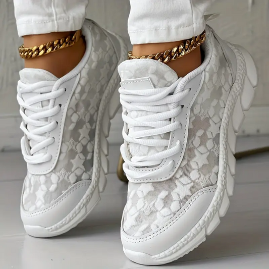 Trendy en comfortabele sneakers met design – Sophie