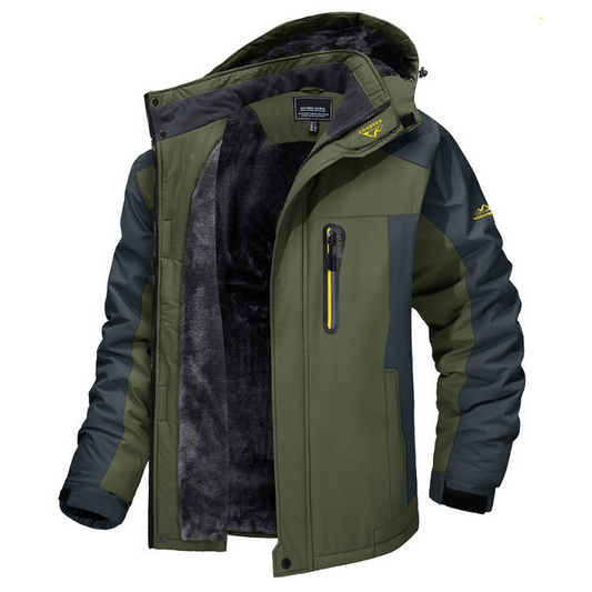 Warme heren winterjas met outdoor bescherming – Elvado
