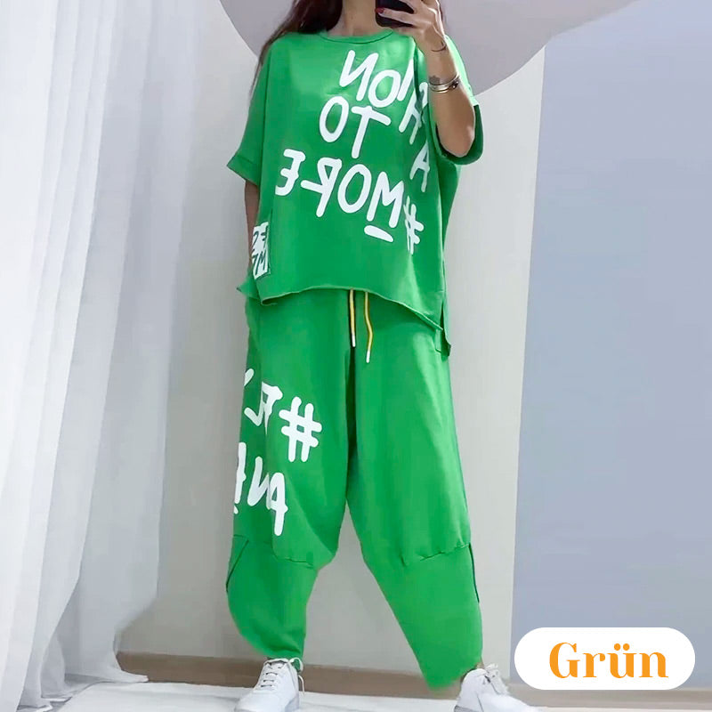 Comfortabele en stijlvolle dameskleding set voor elke dag – Tess