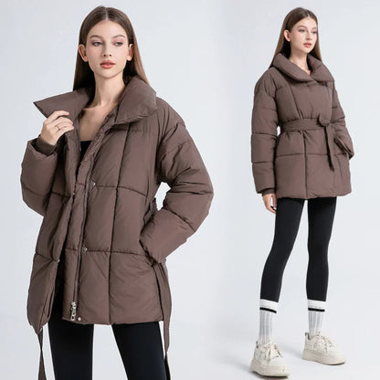 Waterdichte Winterjas voor Dames met Taillevorm – Elvira