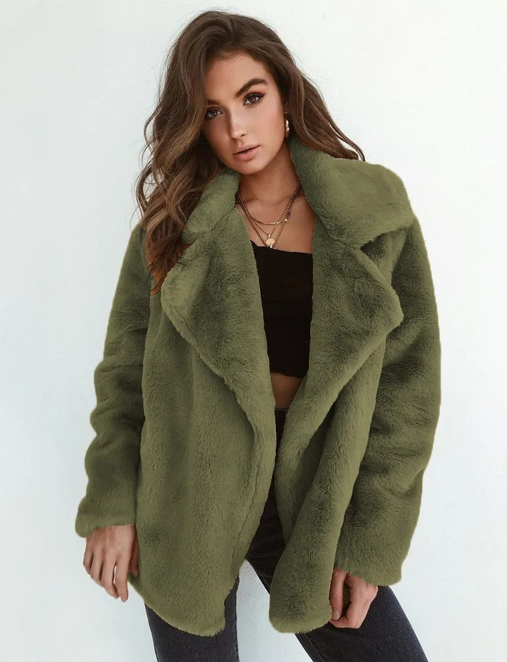 Teddy jas dames warm en stijlvol voor winter – Sophie
