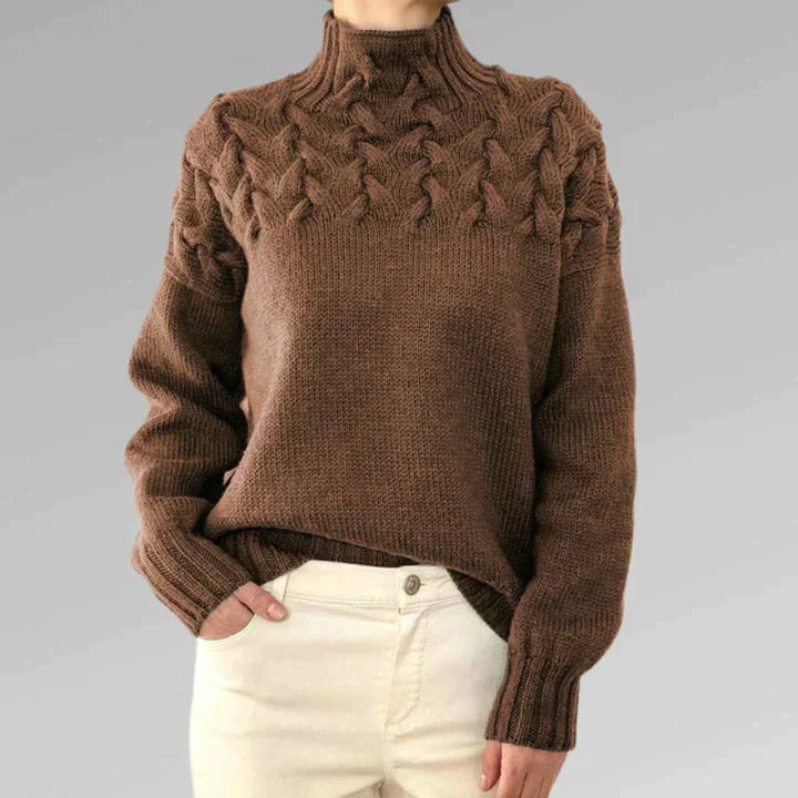 Warme en stijlvolle damestrui voor herfst en winter – Sophie