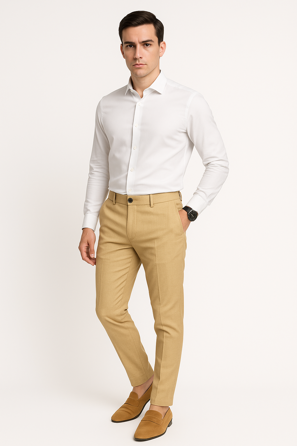 Chinobroek voor Heren Slim Fit – Zakelijk en Casual – Albert