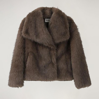 Luxe Winterjas voor Dames met Nepbontlook – Sophie