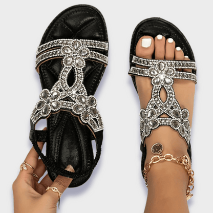 Boho Comfort Sandalen met Orthopedische Ondersteuning – Soluna