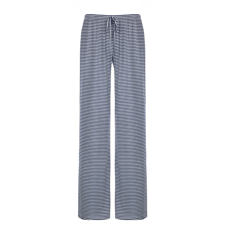 Elastische Lage Taille Damesbroek met Lange Pijpen – Arvika