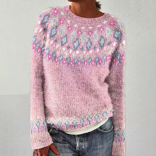 Cozy luxe gebreide sweater voor een stijlvolle look – Elise