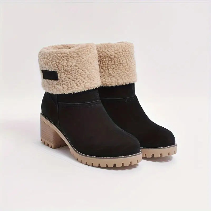 Winterlaarzen met warme wollen voering voor dames – Lieke