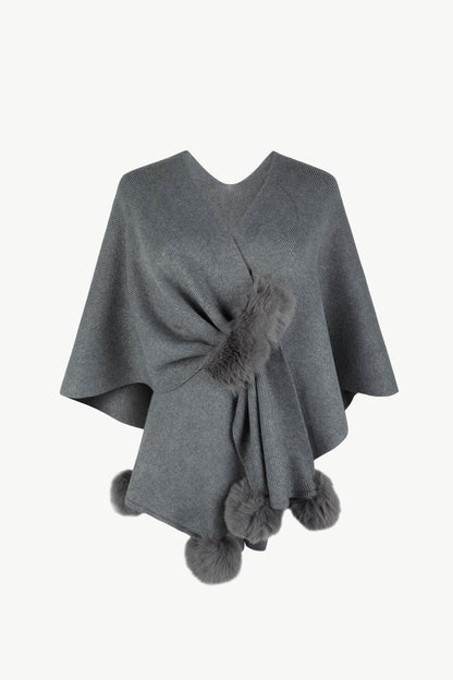 Stijlvolle poncho voor dames – Charlie