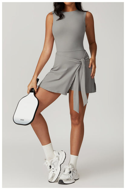 Sportieve Mini Jurk voor Dames met Ingebouwde Shorts – Liora