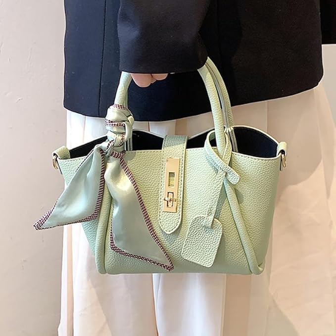 Elegante schoudertas met clutch en sjaaltje – Lumiéra