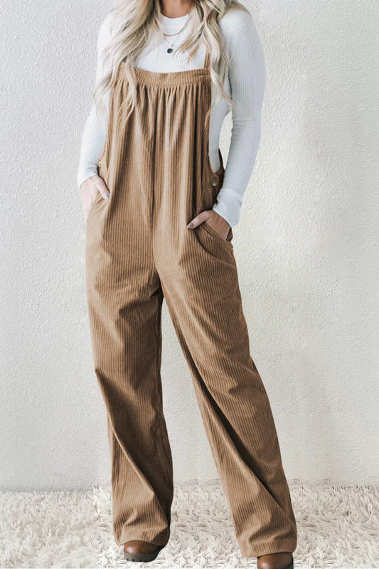Corduroy jumpsuit voor herfst & winter – Norma