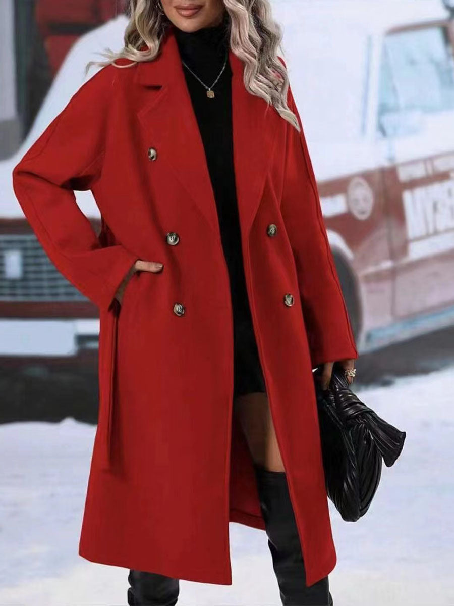 Warme Trenchcoat Voor Wintermode Dames - Sophie