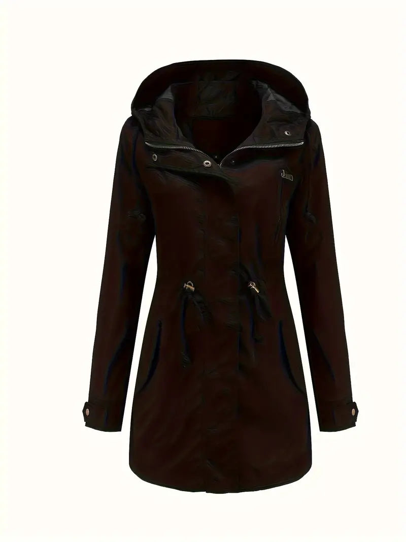 Waterdichte dames winterjas met capuchon – Eva