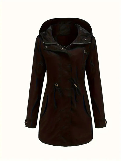 Waterdichte dames winterjas met capuchon – Eva