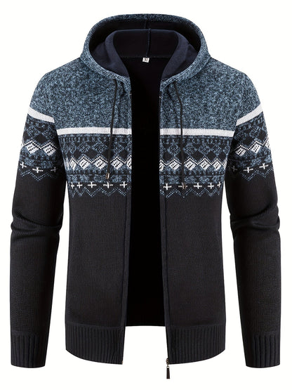 Comfortabel vest met capuchon voor heren – Samuel
