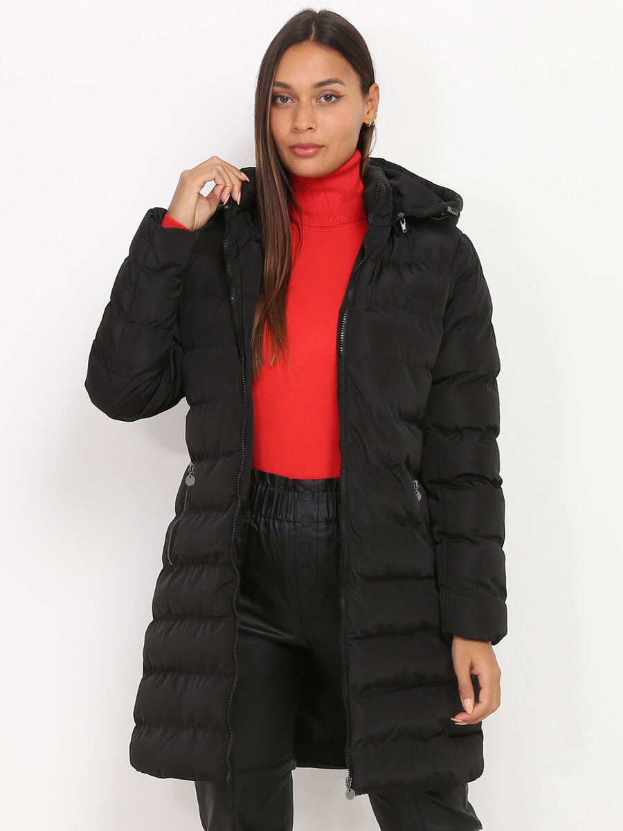 Warme winterjas met capuchon voor dames – Lisa