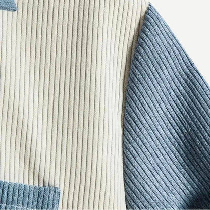 Heren T-shirt met Twee-Tonen Ribbeltextuur en Comfortabele Pasvorm – Daan