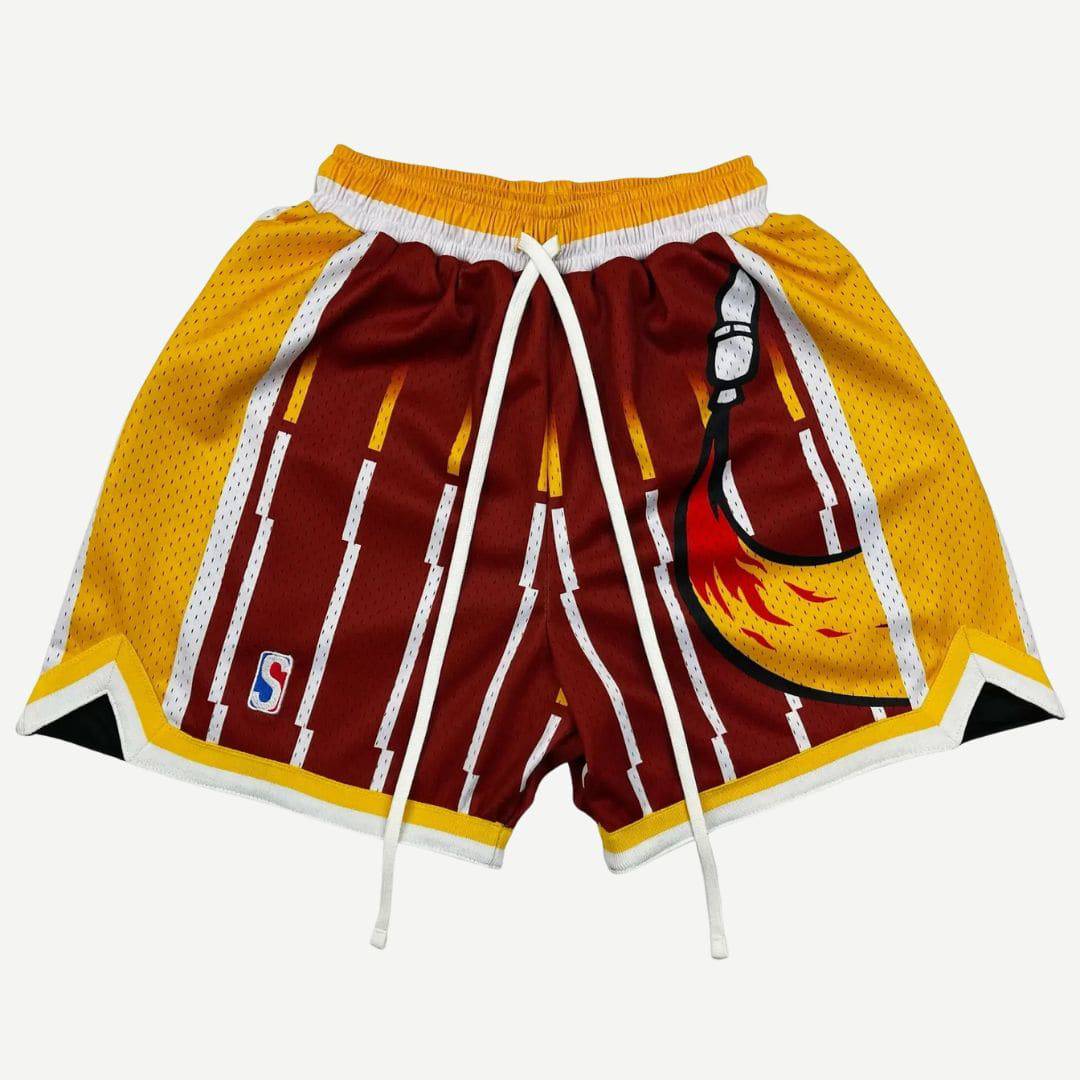 Vintage basketbalshorts met modern comfort en stijl – Lars