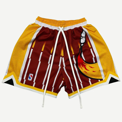 Vintage basketbalshorts met modern comfort en stijl – Lars