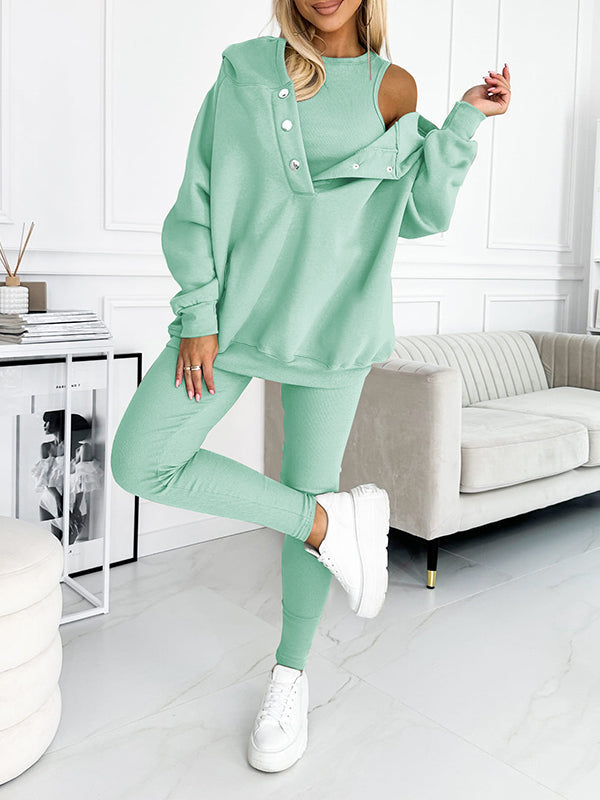 Comfortabele Hoodie Set voor Dames en Heren – Evi