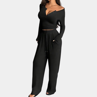 Elegante tweedelige dames set voor stijl en comfort – Sophie