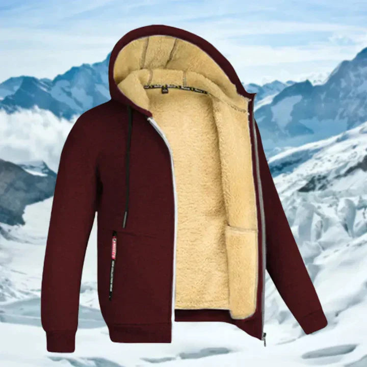 Casual Warme Winterjas met Capuchon voor Heren – Gilben