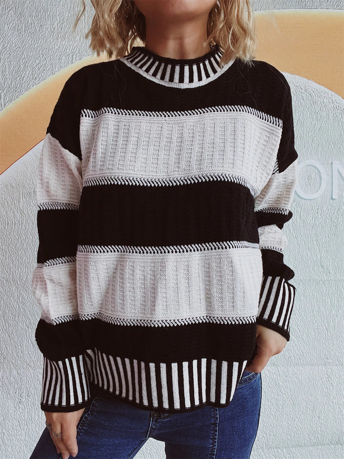Casual sweater voor herfst & winter – Maria