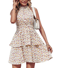 Zomerjurk Met Halter Rugloos Ontwerp - Sophie