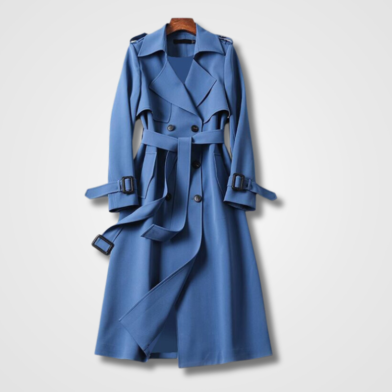 Tijdloze trenchcoat met waterafstotende stof – Emilia