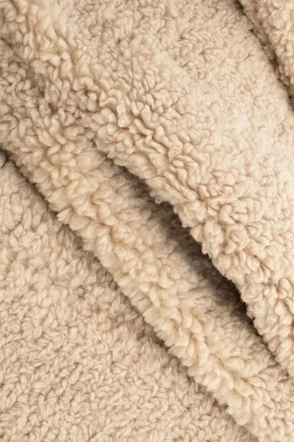 Lange Teddyjas voor Dames met Faux Fur Look – Solenne