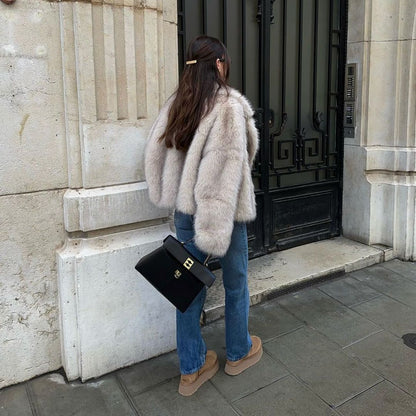 Luxe winter bontjas voor dames – Sophie