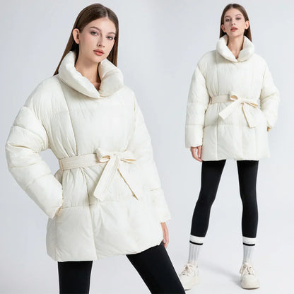 Waterdichte Winterjas voor Dames met Taillevorm – Elvira