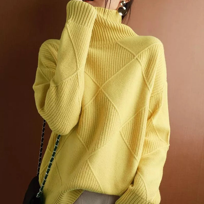 Elegante en warme coltrui voor dames – Olivia