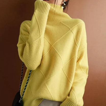 Elegante en warme coltrui voor dames – Olivia