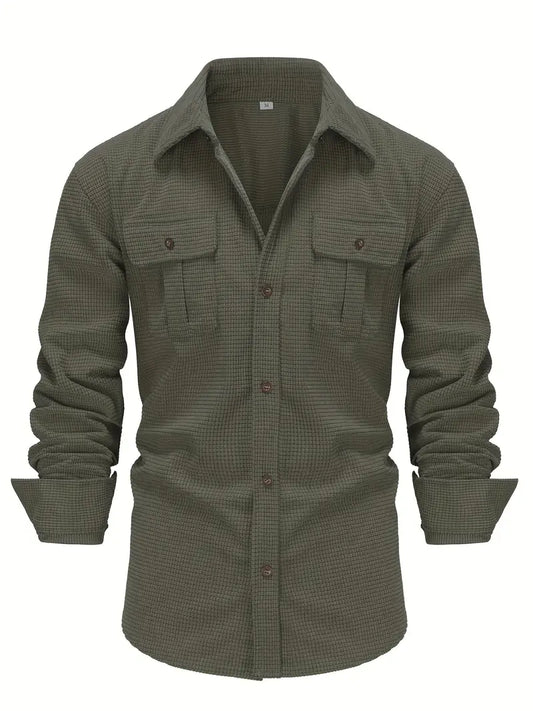 Corduroy Overhemd Heren – Stijlvol & Comfortabel – Lucas
