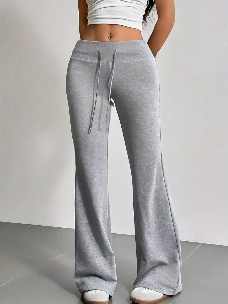Zachte lounge joggers met elastische taille – Diana