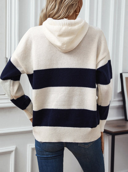 Casual hoodie met koord en comfortabele pasvorm – Julia
