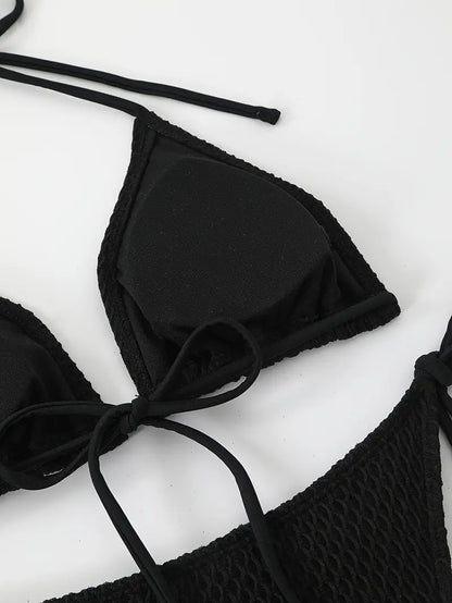 Wineglass Bay Gebreide Vierdelige Bikiniset