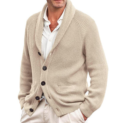 Gebreid herenvest voor herfst en winter – Lars