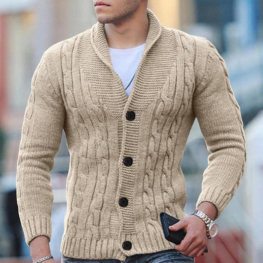 Gebreid Herenvest voor Herfst en Winter – Lars