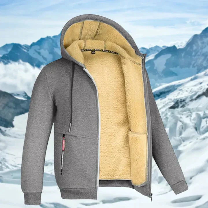 Casual Warme Winterjas met Capuchon voor Heren – Gilben
