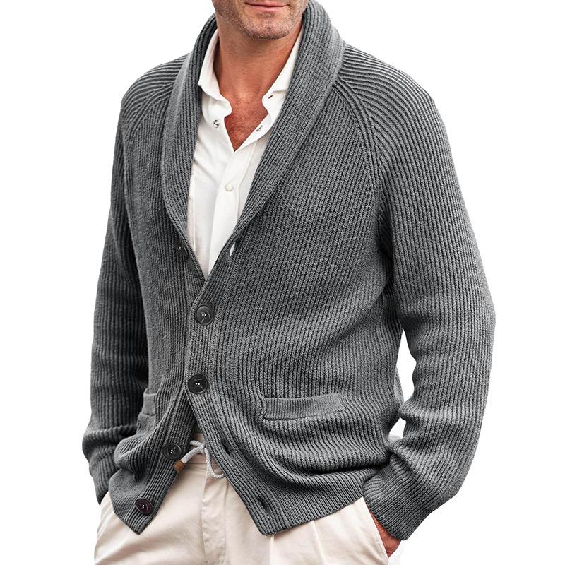 Gebreid herenvest voor herfst en winter – Lars