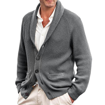 Gebreid herenvest voor herfst en winter – Lars