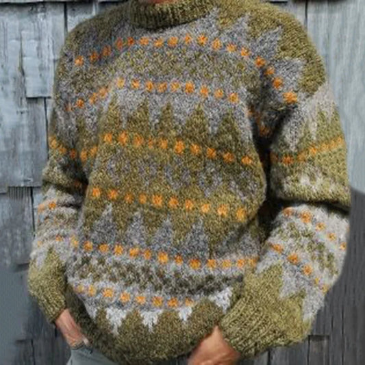 Vintage sweater heren – Perfect voor casual looks – Lars