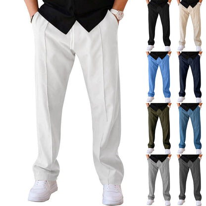 Zomerbroek Heren Luchtig Elegant Losse Pasvorm – Lurelio